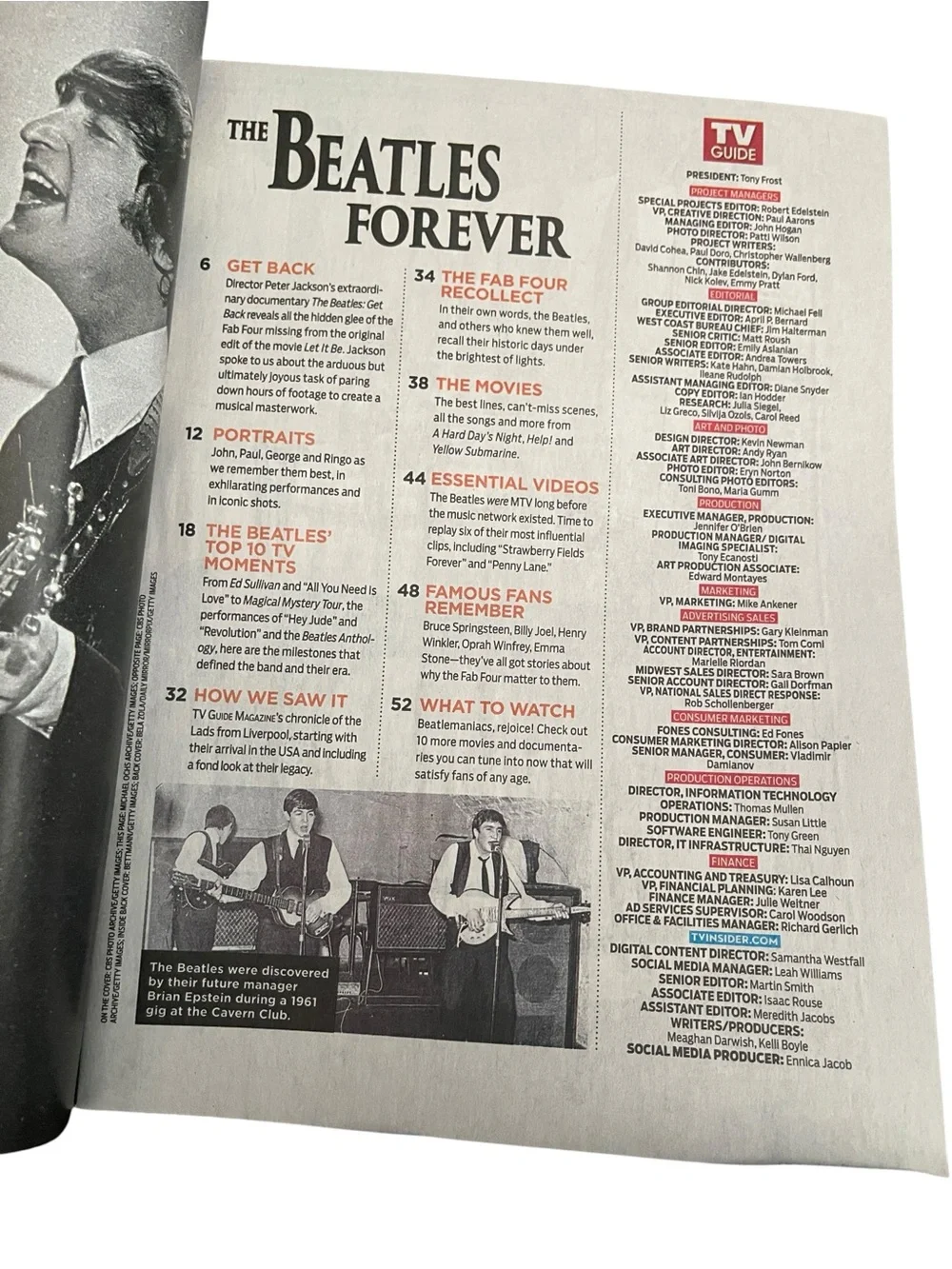 The Beatles Forever Special Collector's Edition TV Guide